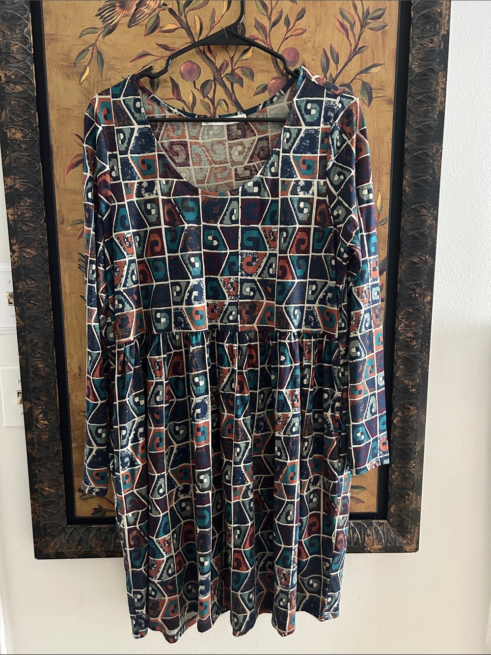 🌻 Peruvian Connection Huari Pima cotton dress Large